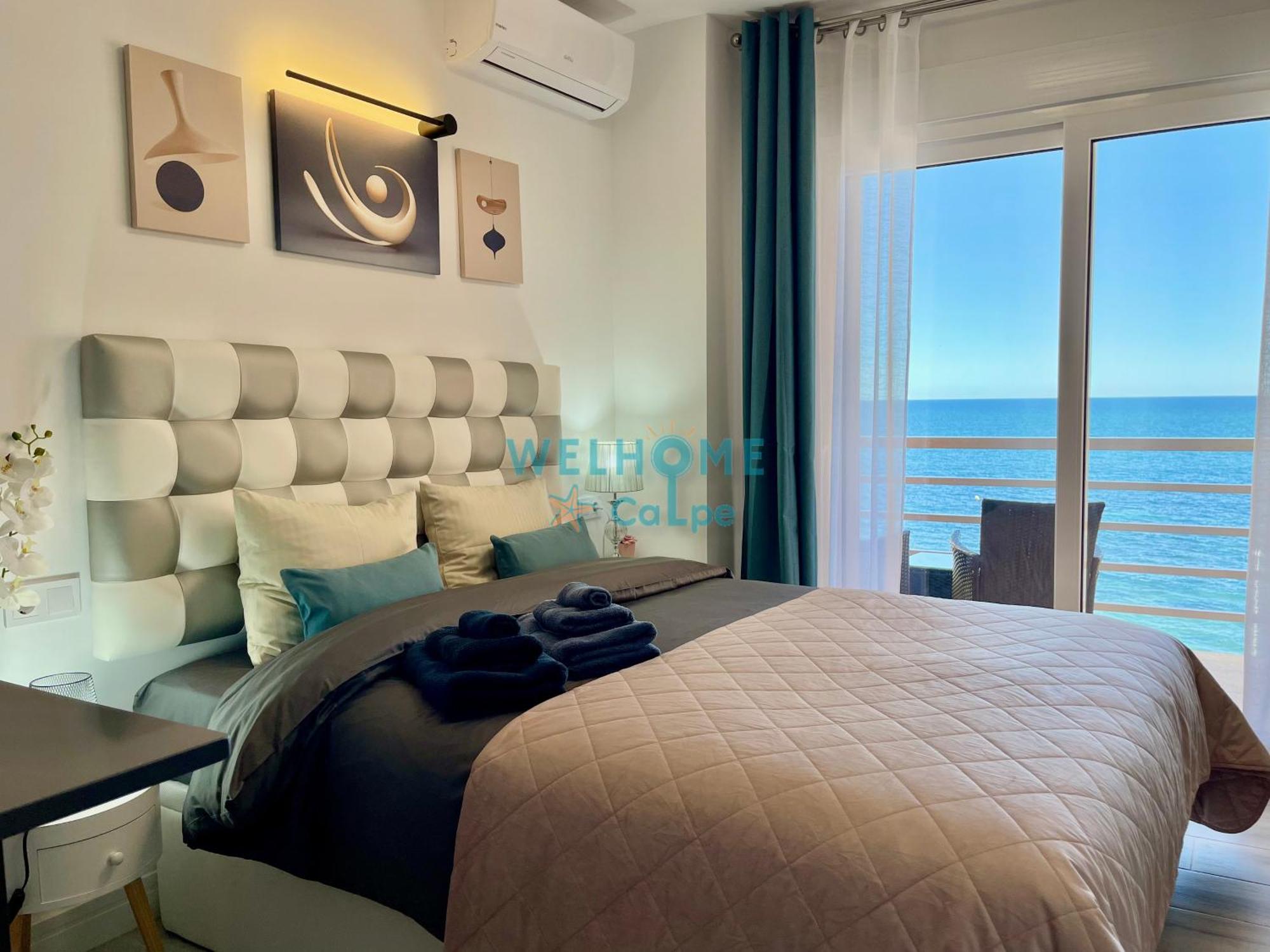 Acuarela Estudio, 1ª Linea, Vista Al Mar, Piscina กัลเป ภายนอก รูปภาพ