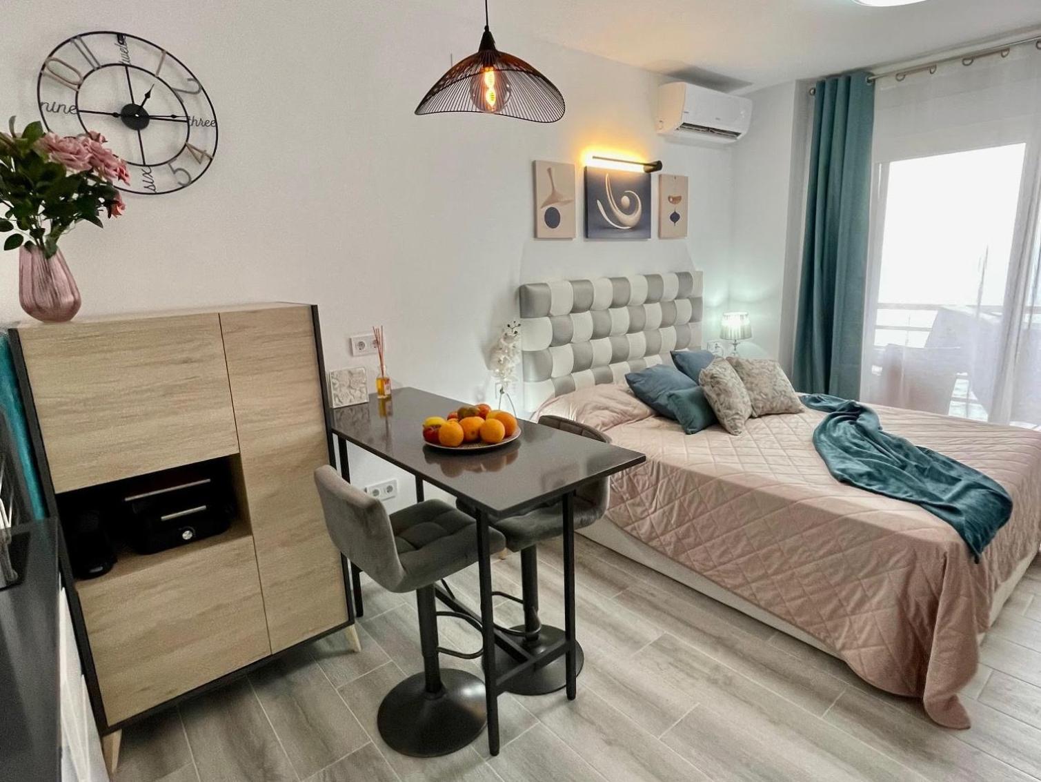 Acuarela Estudio, 1ª Linea, Vista Al Mar, Piscina กัลเป ภายนอก รูปภาพ