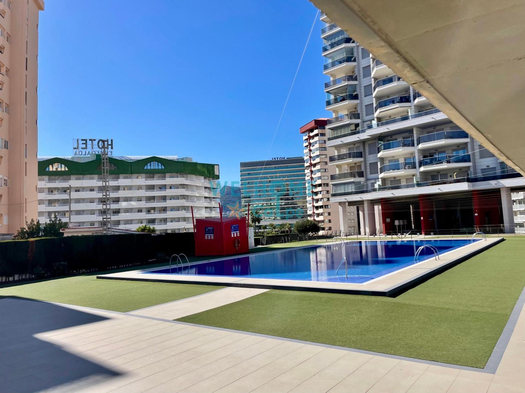 Acuarela Estudio, 1ª Linea, Vista Al Mar, Piscina กัลเป ภายนอก รูปภาพ