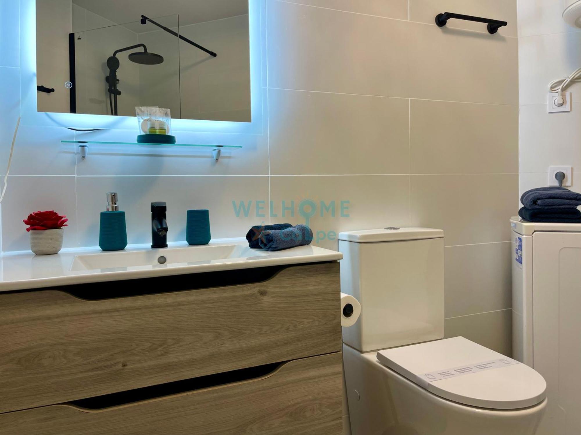 Acuarela Estudio, 1ª Linea, Vista Al Mar, Piscina กัลเป ภายนอก รูปภาพ